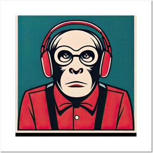 Monkey Beats Posters and Art